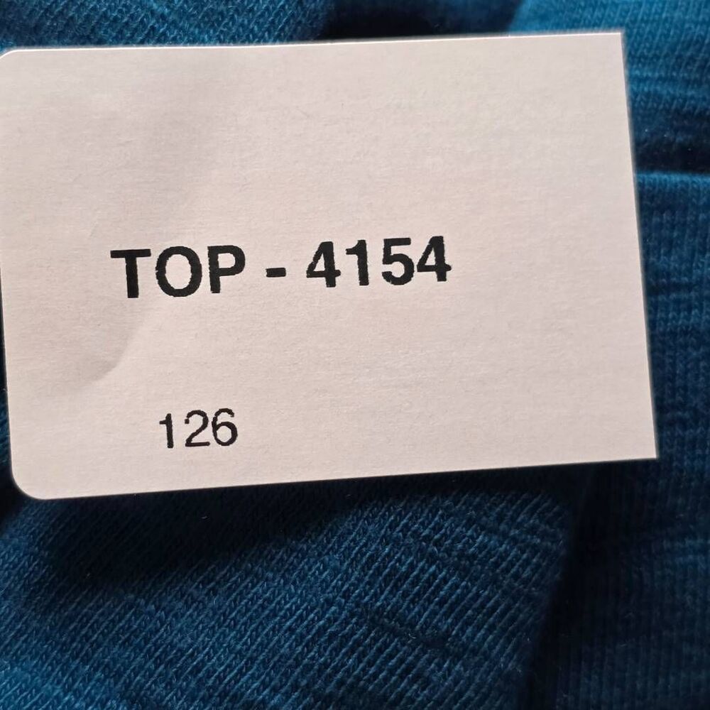 Chico’s Blue Hooded Pullover 3/4 Sleeve Top Size 3 - Picture 7 of 7